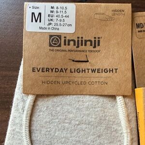 Injinji Women's Everyday Lightweight 5-Toe Sock- medium (9-11.5)
